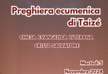 Preghiera Ecumenica di Taizé Comunità Evangelica Luterana Chiesa “Cristo Salvatore” Torre Annunziata – (NA)