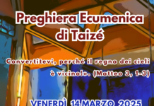 MARZO 2025 Preghiera Ecumenica di Taizé in Basilica San Gennaro ad Antignano 14 marzo 2025 h. 20:30