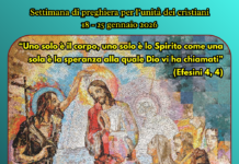 Settimana di preghiera per l’unità dei cristiani 18 – 25 gennaio 2026